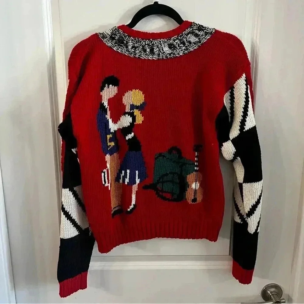 963 Lisa Nichols  Football Sweetheart Couple Pullover Heavy Sweater Taylor Swift - Picture 6 of 6